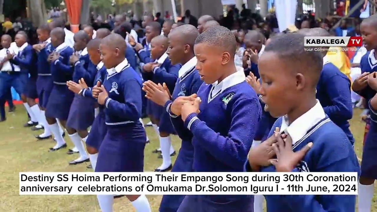 EMPANGO 2024: Destiny SS Hoima Performing Their Empango Song 🎵