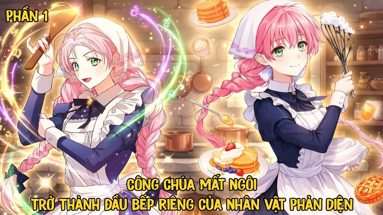 Công Chúa Mất Ngôi Trở Thành Đầu Bếp Riêng Của Nhân Vật Phản Diện | Phần 1 | pH Review Truyện Tranh