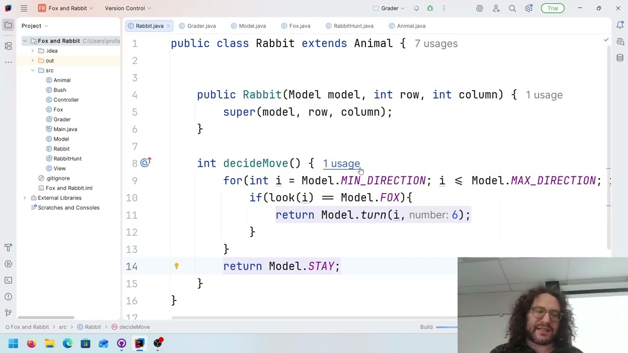Lecture 2: Fox and Rabbit 2