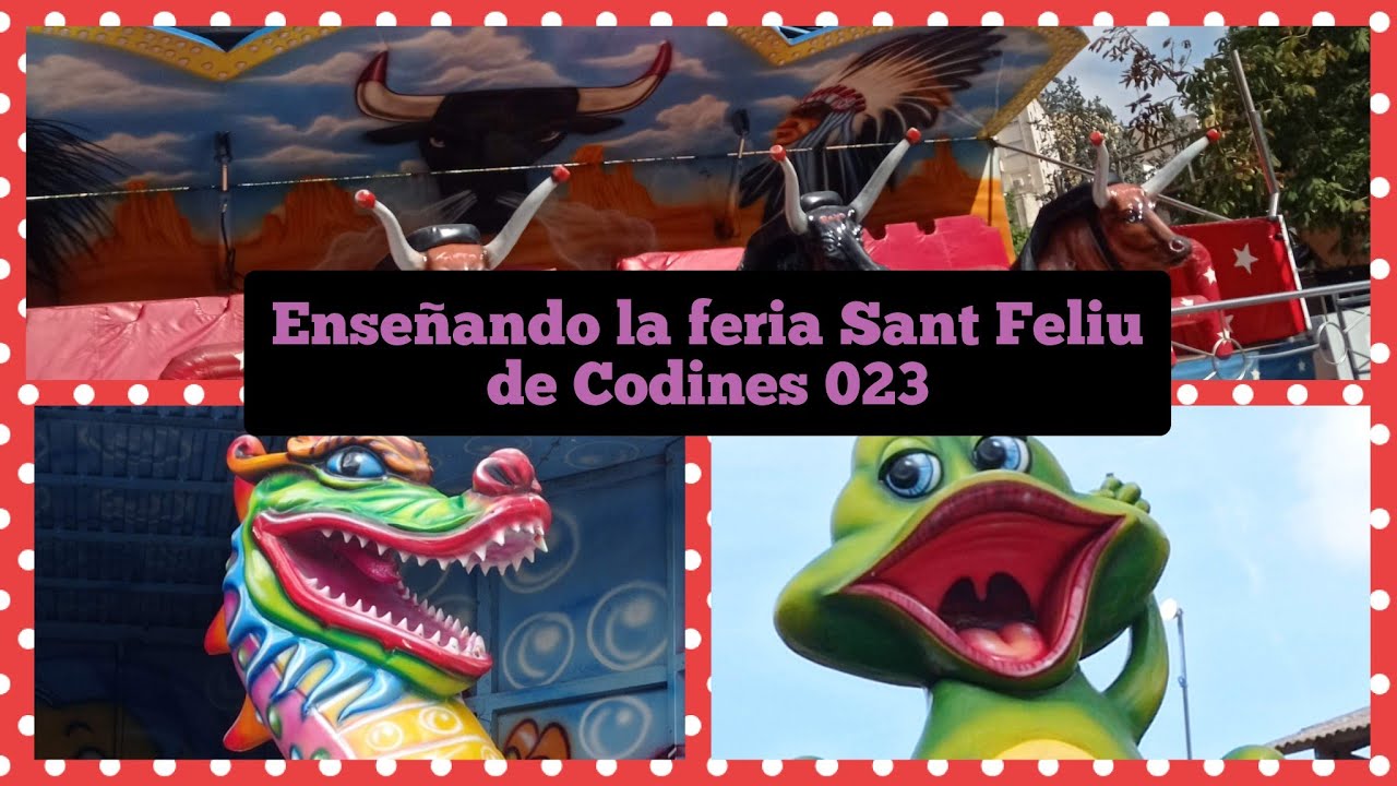 Enseñando la feria de atracciónes de Sant Feliu de Codines 023