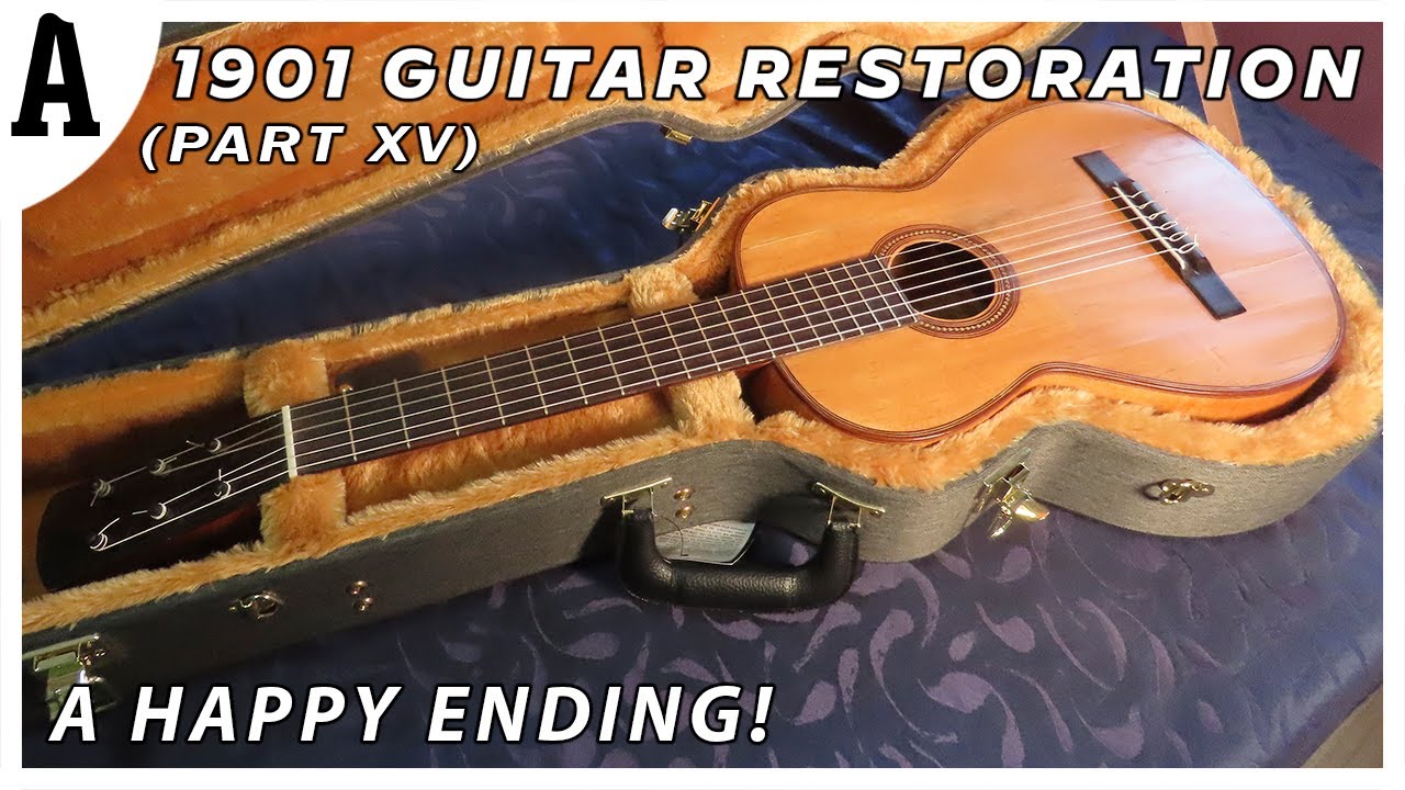 THE END! - 120 Years Old Guitar Restoration  (XV)