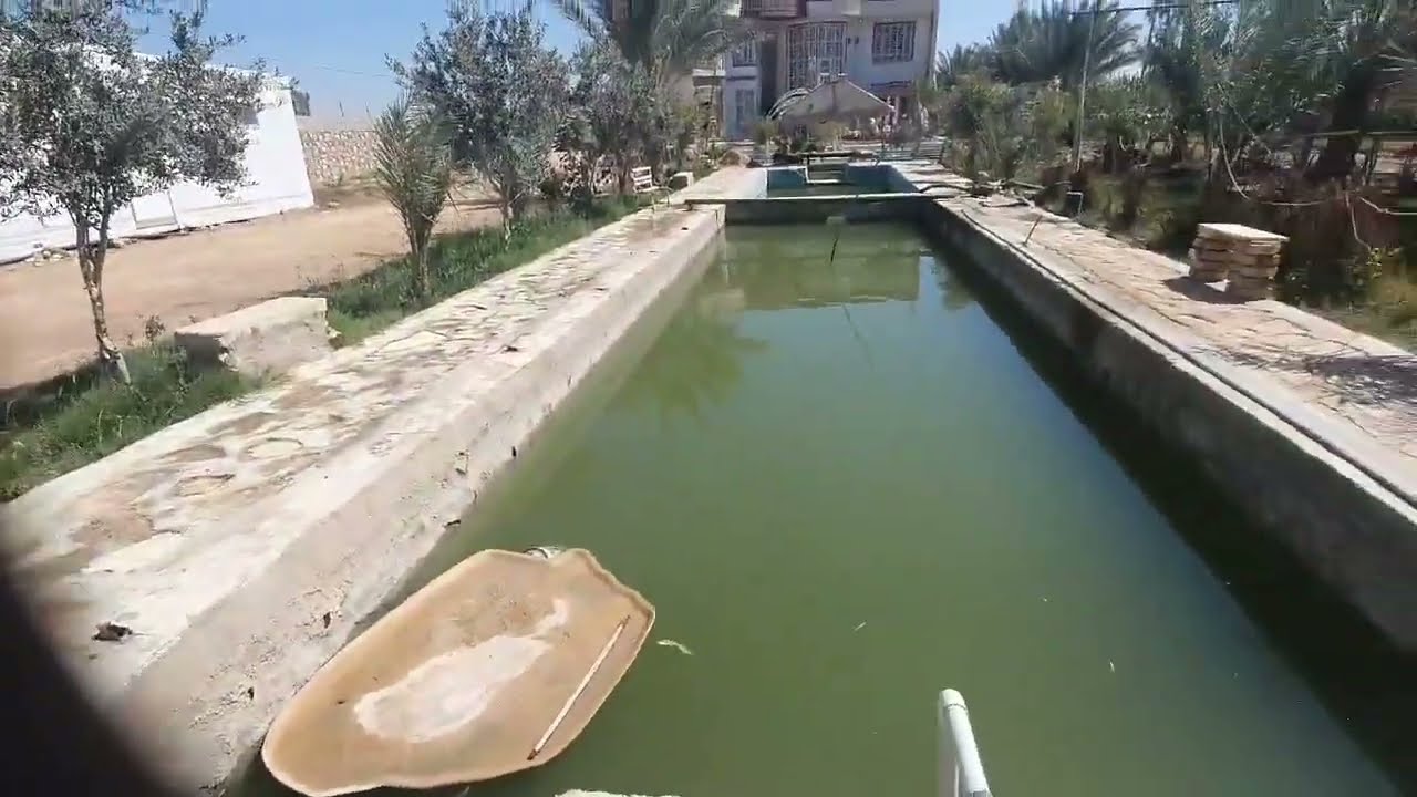 #فيلا VILLA 300 متر مع الاثاث +5 دونم+ مسابح ((عقد زراعي)) للبيع في #النجف_الاشرف_الحيدرية_ع_الشارع_