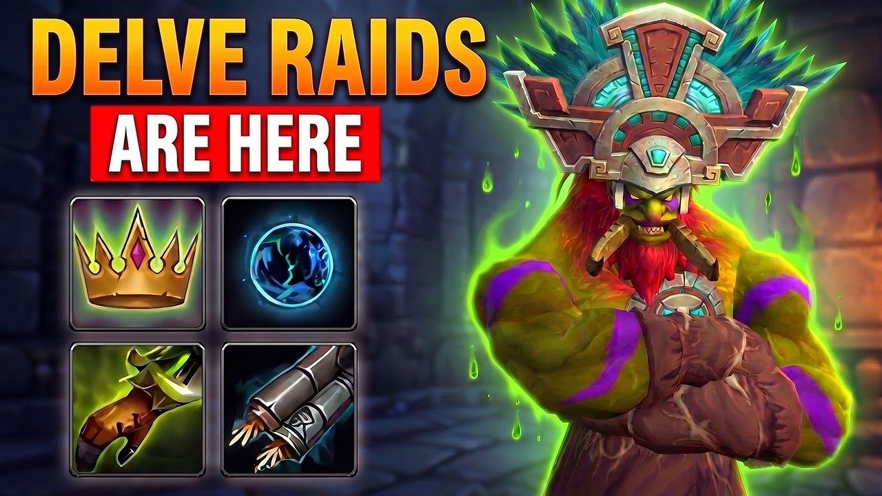 Labyrinths Are HERE! Delve Raids? Massive Loot? (Solo Endgame) | WoW