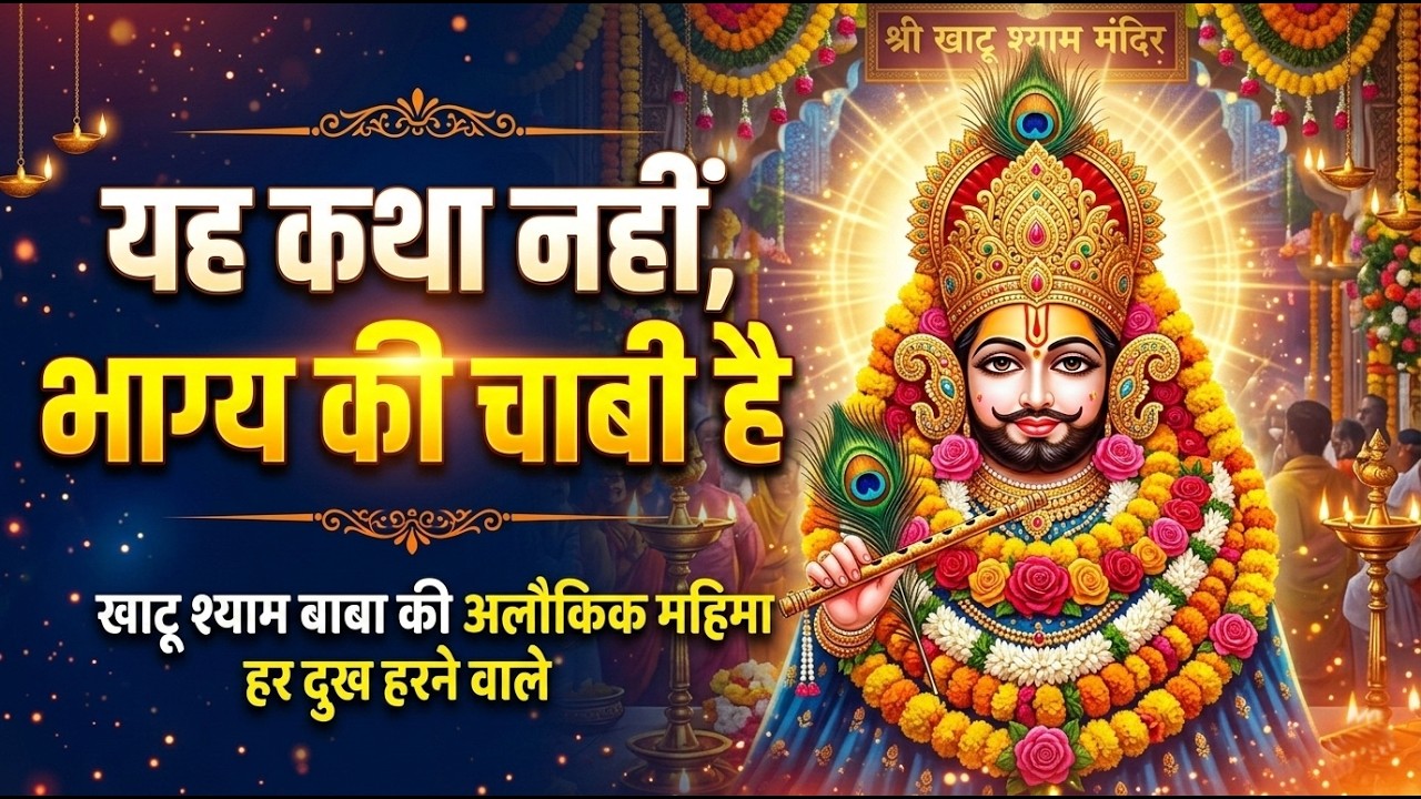 SHYAM KATHA | अलौकिक श्याम कथा | Gulshan Mahour | Vinu Gaur | Khatushyamji | TEJAS BHAKTI BHAJAN