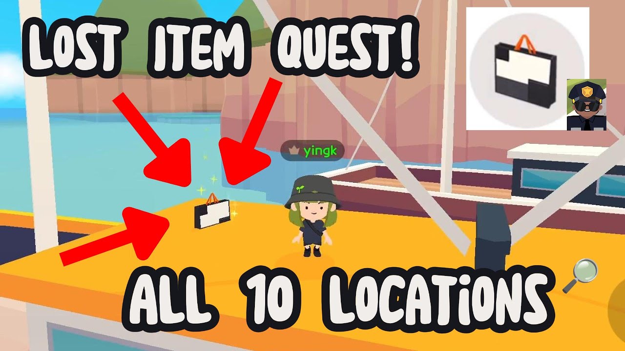 Where is the Lost Item in Plaza? | Play Together | All 10 Locations Guide | Quest Guide