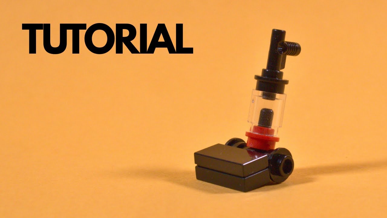 Сборка электрической метлы из Lego