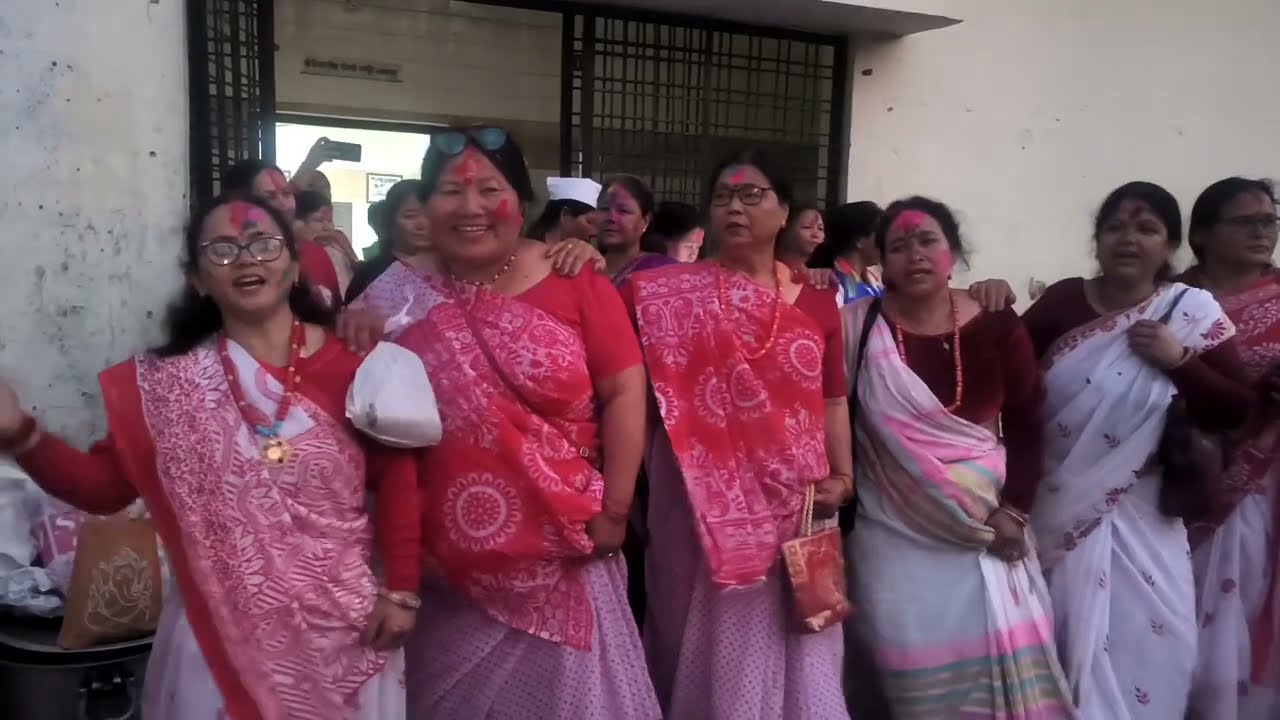शौका महिला संगठन हल्द्वानी.. महिलाओं द्वारा सुन्दर झोड़ा चांचरी का आनंद लीजिए 💥💥💥💥💞💞
