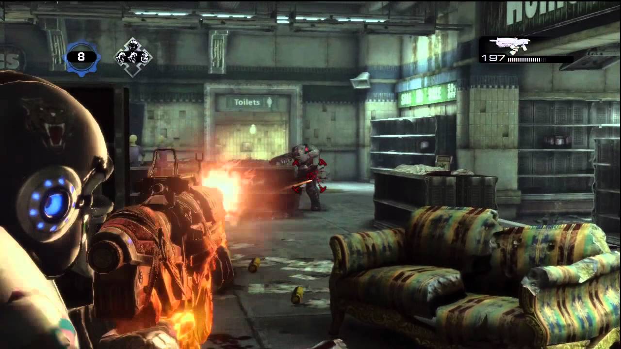 Gears of War 3 Beta - The Goddamn Hammerburst