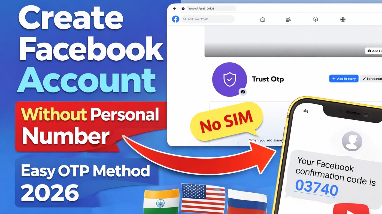 How to Get a Number for Facebook in 2026 | Easy SMS Verification Method