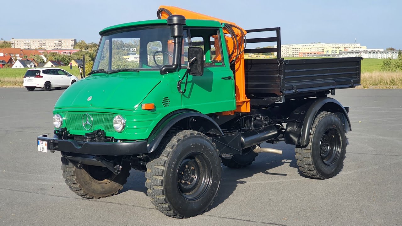 1973 Mercedes Benz Unimog 416 Grün