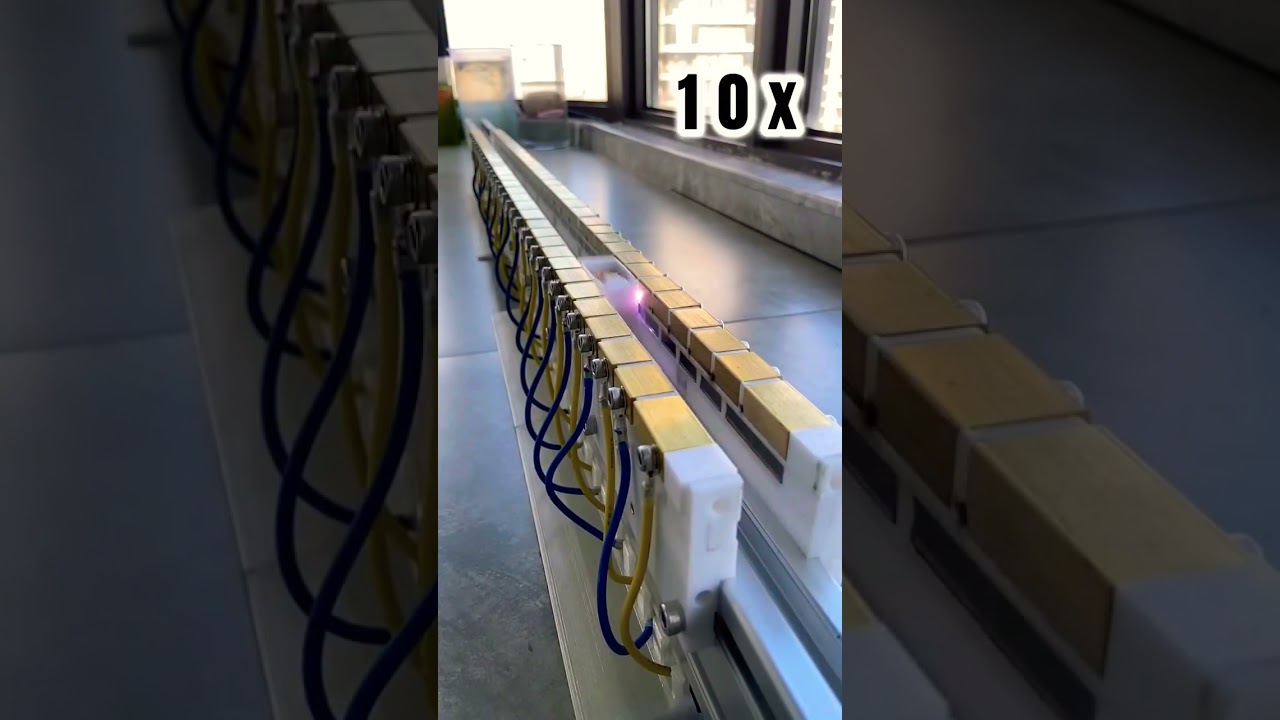 Bu elektromanyatik bir fırtlatıcıdır ve 100km/s hızlara ulaşabiliyor #shorts #diy #elektronikproje