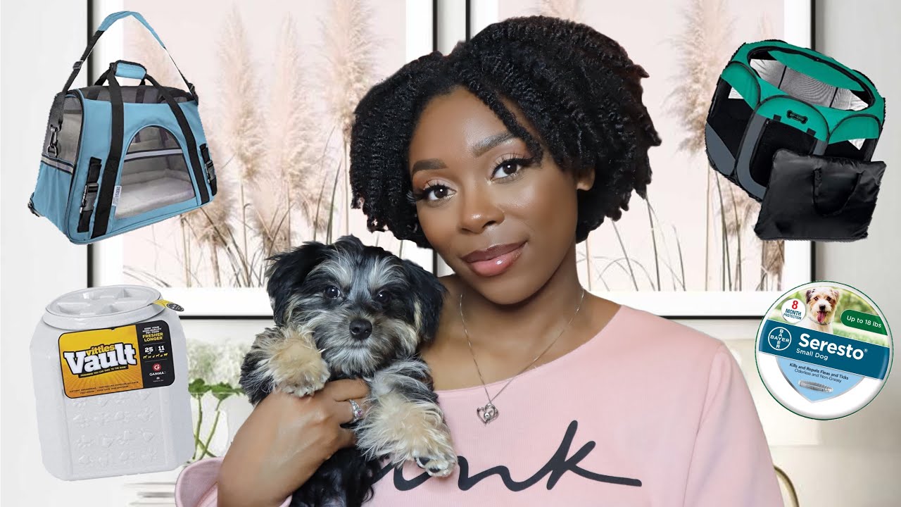 NEW PUPPY HAUL 2021 | EVERYTHING I BOUGHT FOR MY MORKIE PUPPY | Kiara La'Shea
