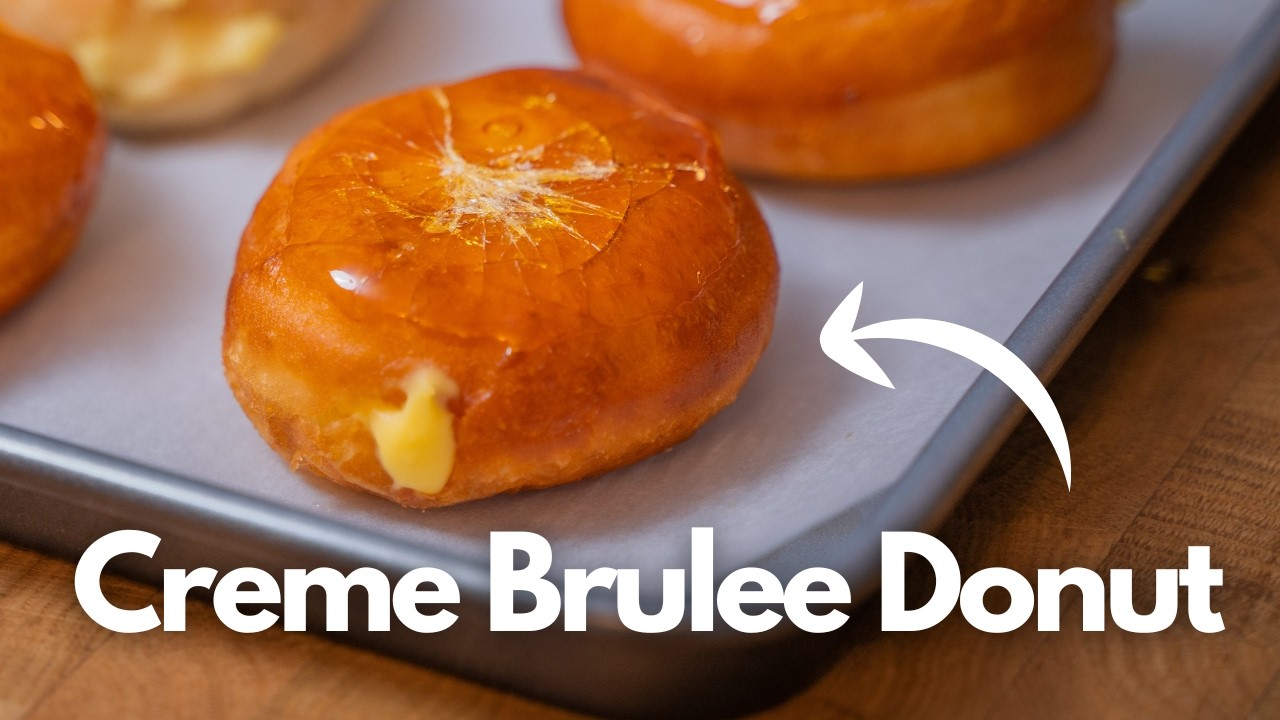 The Ultimate Creme Brulee Donut Recipe