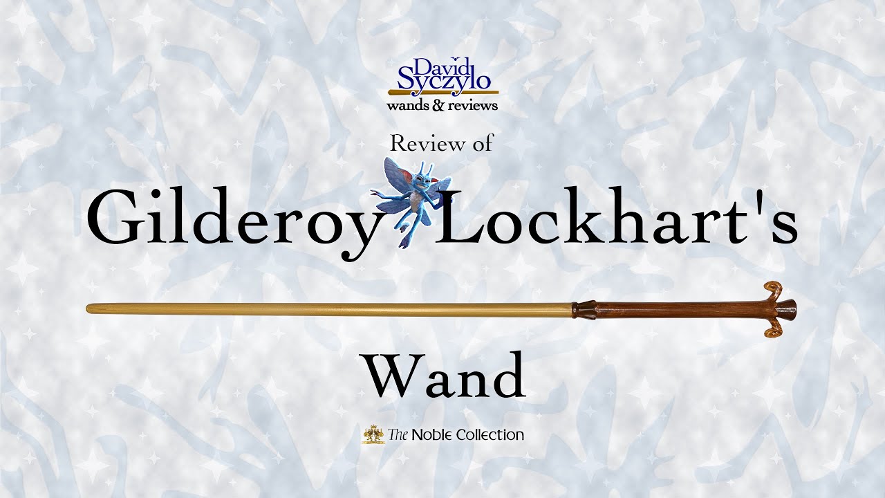 Gilderoy Lockhart Wand - The Noble Collection