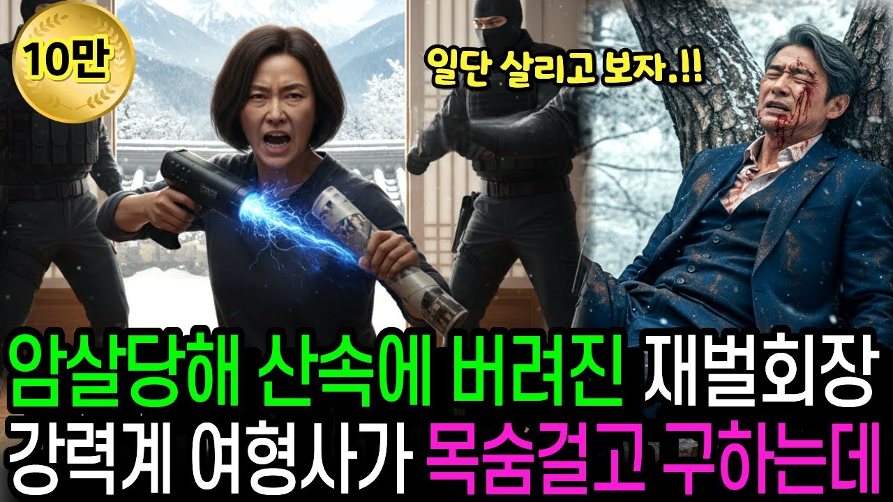 암살당해 지리산 깊은 산속에 버려진 백만장자 재벌회장을 은퇴한 강력계 여형사가 발견해서 일단 살리고 목숨걸고 구하는데..? 노후사연 | 오디오북 | 시니어 사연| 사연채널