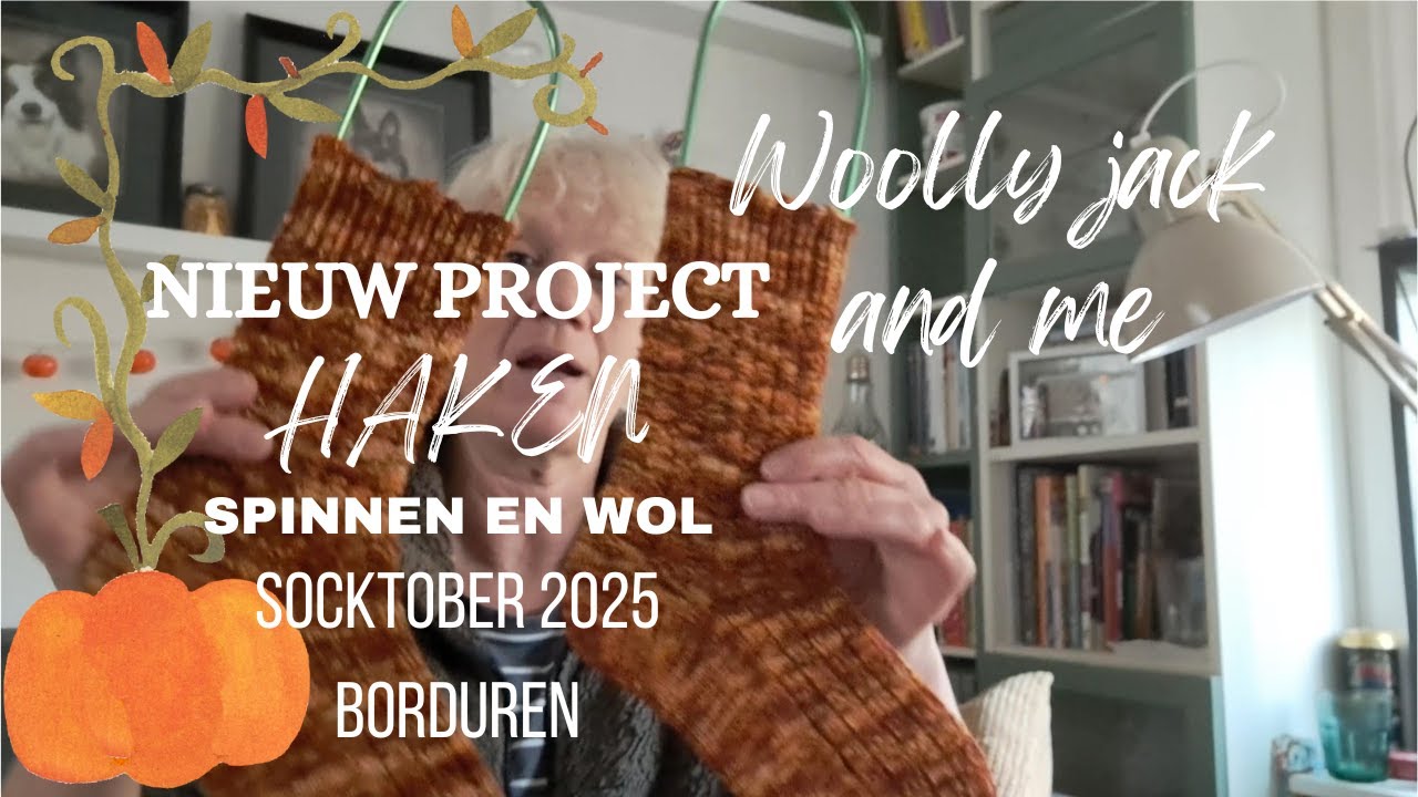 Einde van Socktober, heel veel opruimen en wegdoen en nieuw project gestart, deel 66 - 2025.