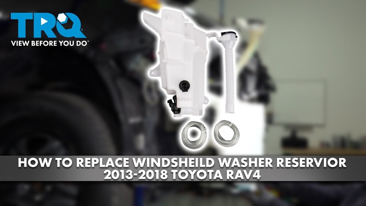 How to Replace Windshield Washer Reservoir 2013-2018 Toyota RAV4