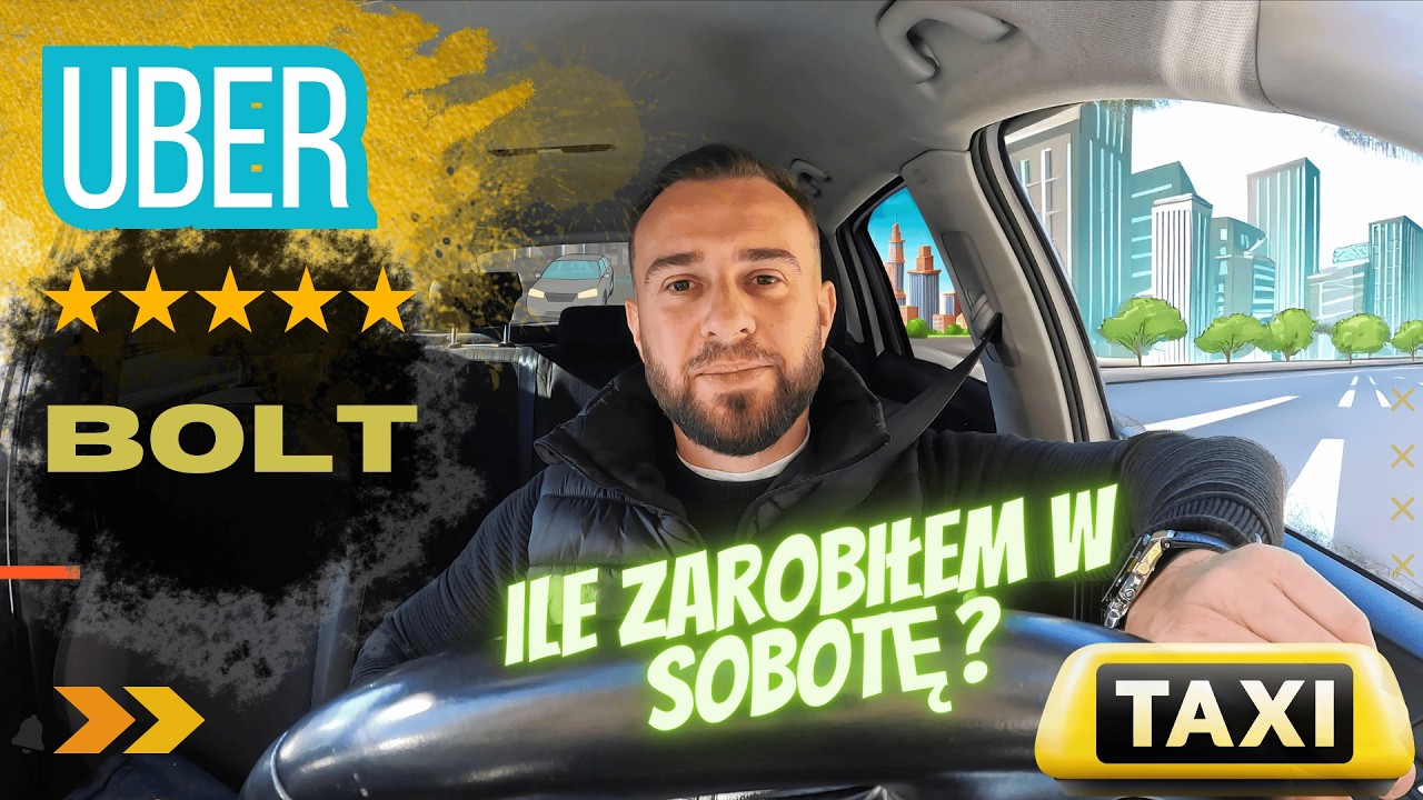 Bolt praca - ile zarobiłem w sobotę na taxi? Uber.