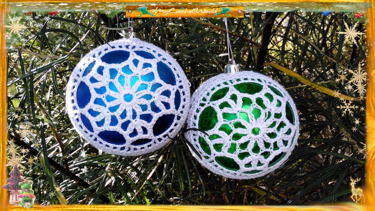 Bombka 10 Cm PL TxT #crochet #szydełkowanie #bombka #tutorial  @mycrochetworld