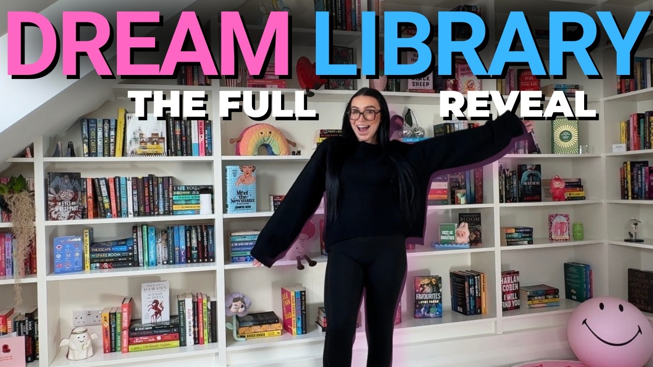 I Built My DREAM Library in My New House! 😱🏠 | The Full Reveal (I Actually Cried!) 📚✨