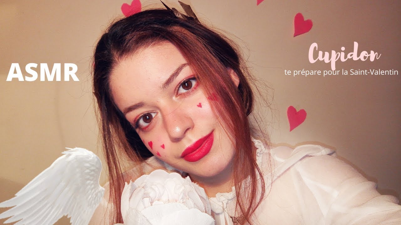ASMR FRANÇAIS: CUPIDON te prépare pour la Saint-Valentin (ROLEPLAY, prises de mesure...) 💘