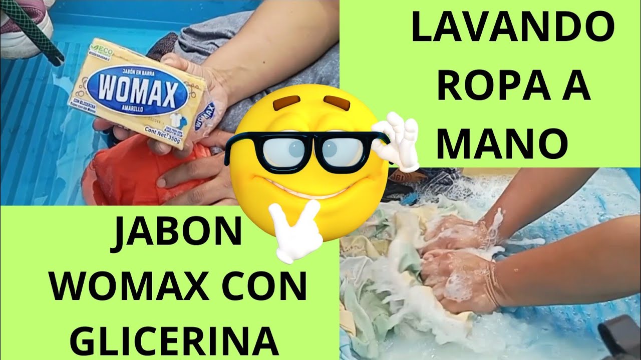 Rutina de lavado a mano muy satisfactoria 🧼con jabón de barra Womax nuevo
