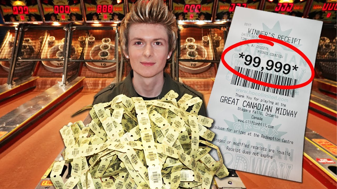 Winning BIG Jackpots at the Arcade!!!