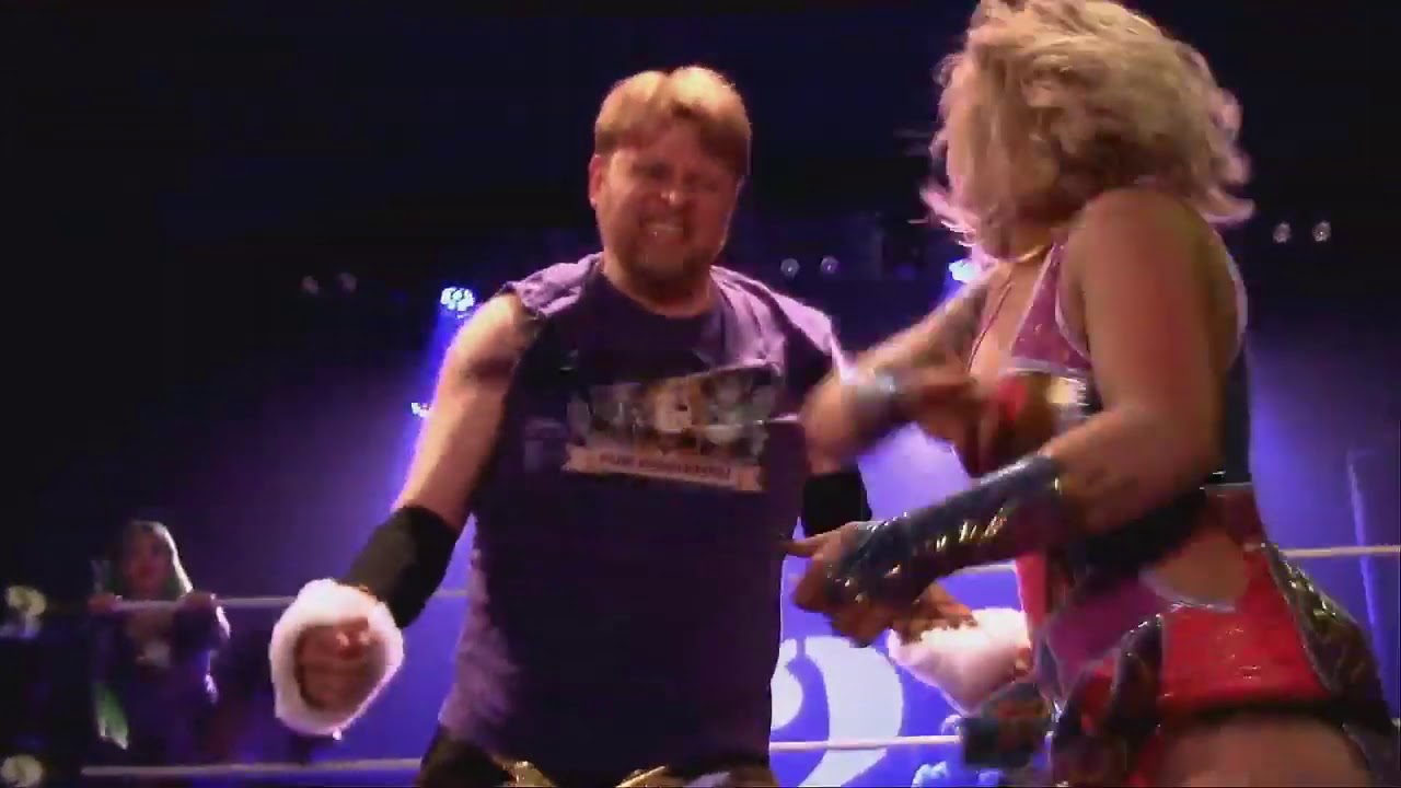 Kris Wolf/Shotzi Blackheart/Kimber Lee vs Fur Horsemen(Kaiden Talbain/Big Cat/Sarian) - 04/19/2019