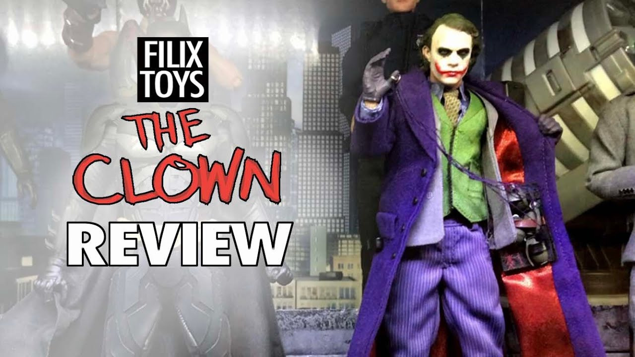 Filix Toys THE CLOWN (TDK Joker) Figure Review & Custom Display
