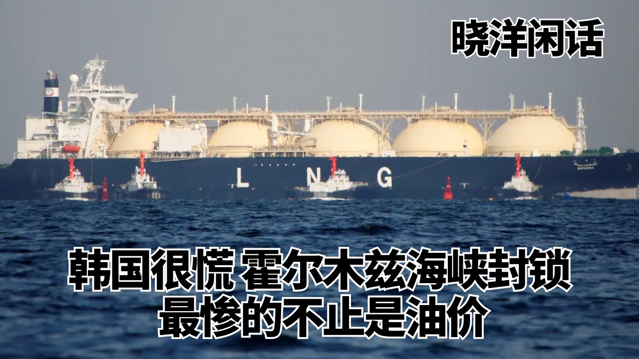 韩国很慌：霍尔木兹海峡一封，最惨的不止是油价｜晓洋闲话