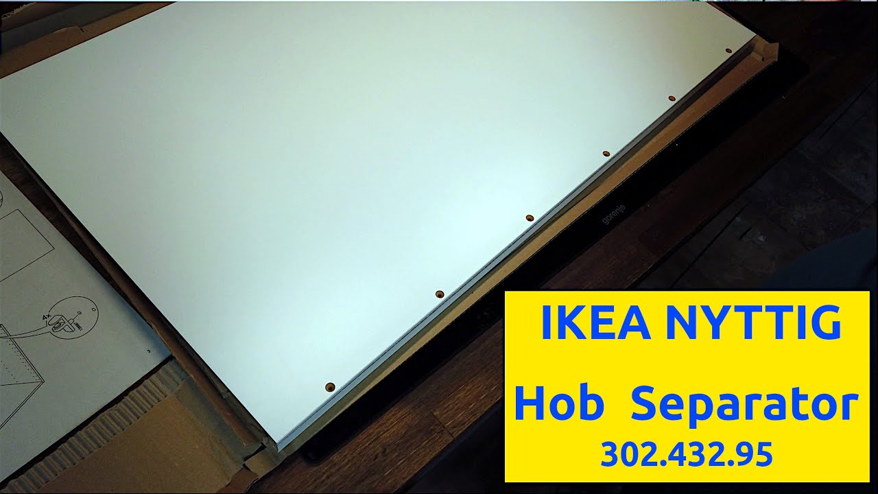 ИКЕА НИТТИГ, 302.432.95 Вставка в ящик под варочную панель ИКЕА МЕТОД руководство по установке кухни