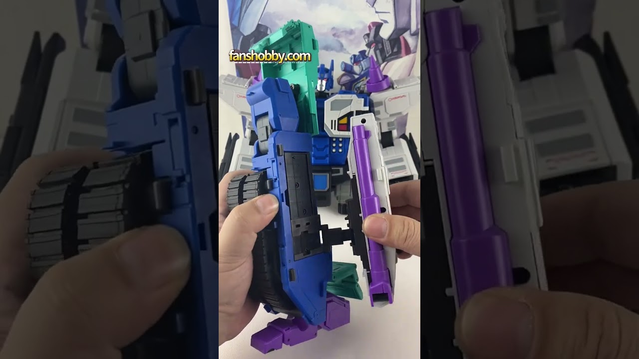 FansHobby MB-08A Master Series Double Evil A Overload Unboxing & Review! 🎉🤖  #FansHobby #Toys