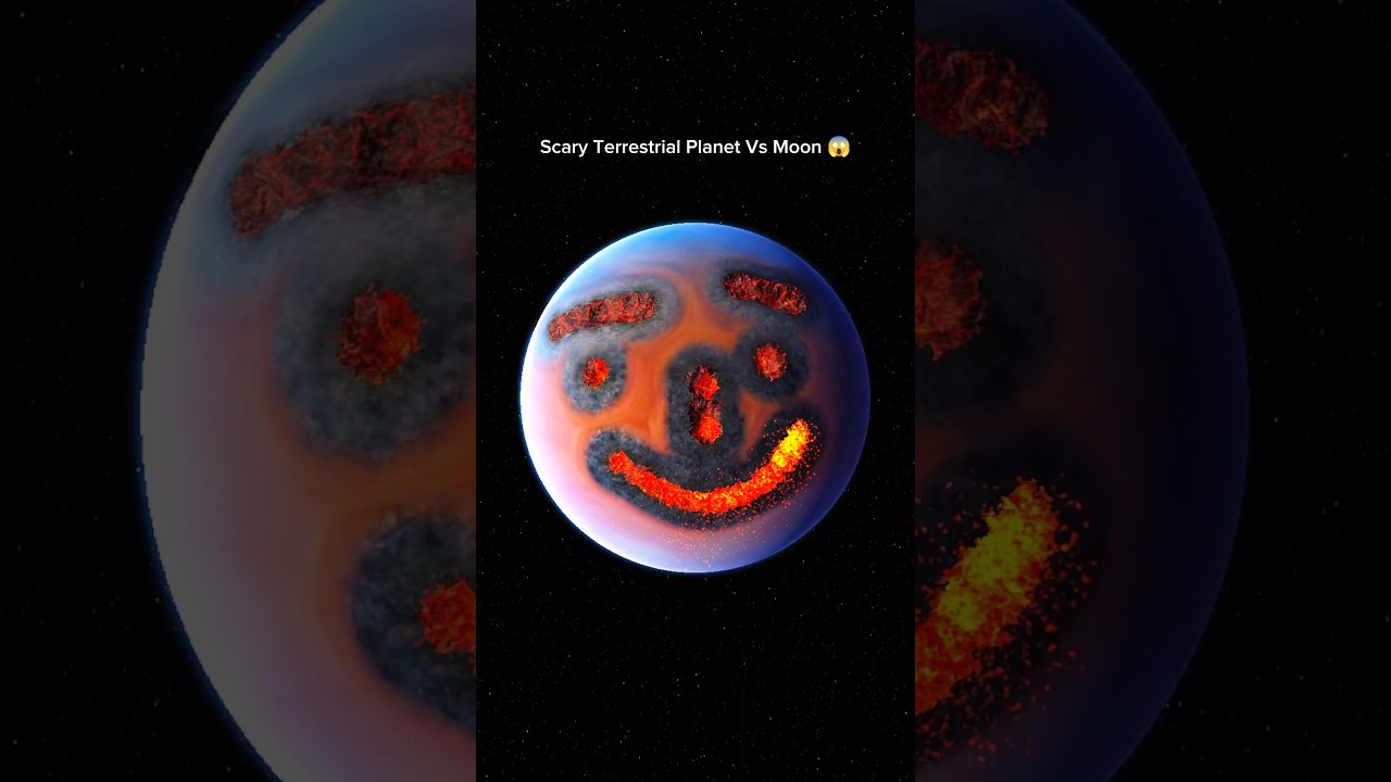 😱Scary Terrestrial Planet Vs Moon 🌚 Who Will Win? | Solar Smash 