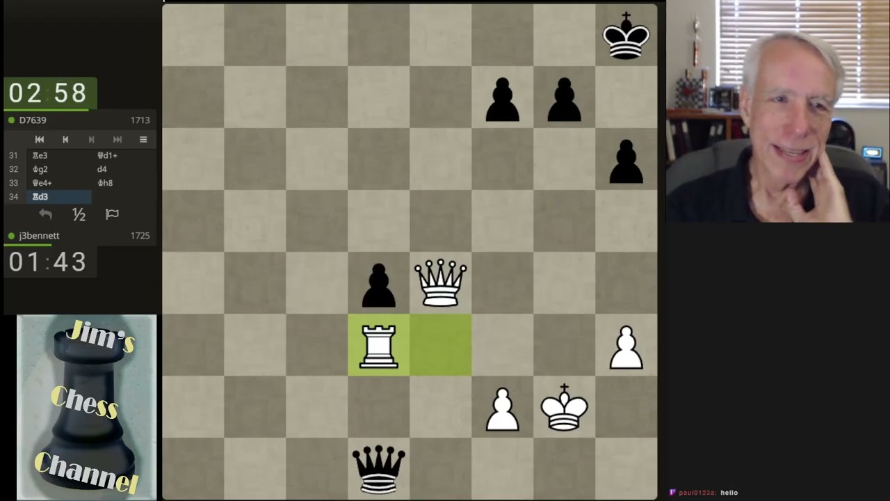 Трансляция на Twitch от 5 октября 2025 г. — Шахматы