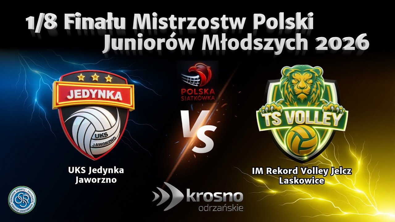 1/8 Finału Mistrzostw Polski Junior&oacute;w Młodszych 2026