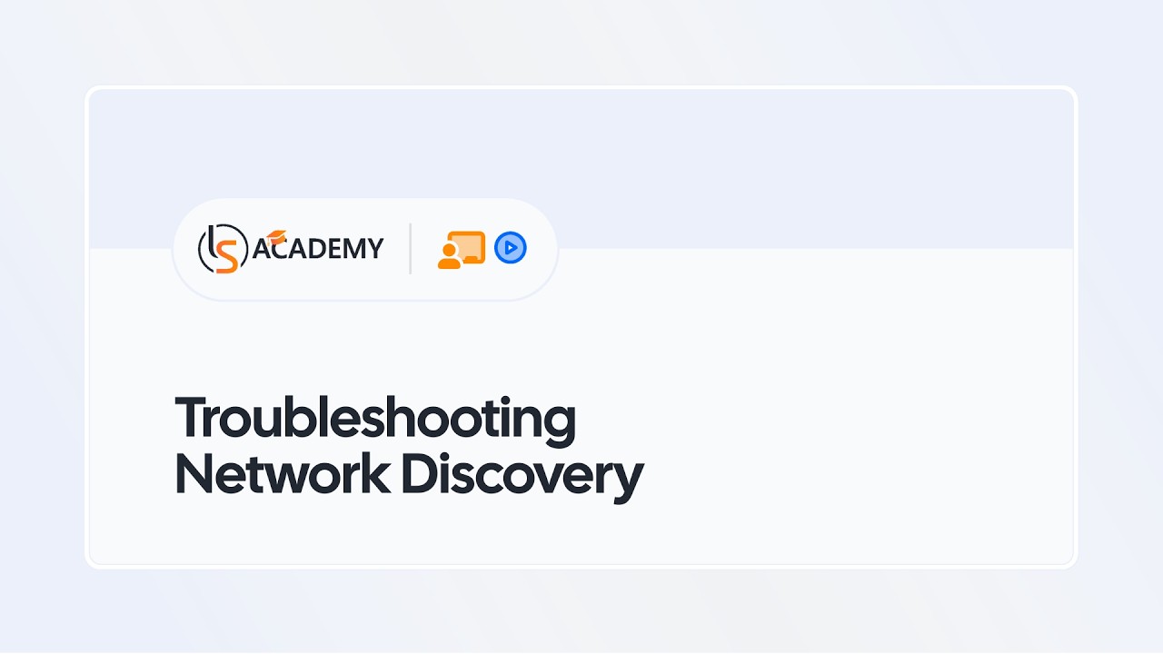 Troubleshooting Network Discovery: Scan Queues, Scheduling & Common Configuration Issues