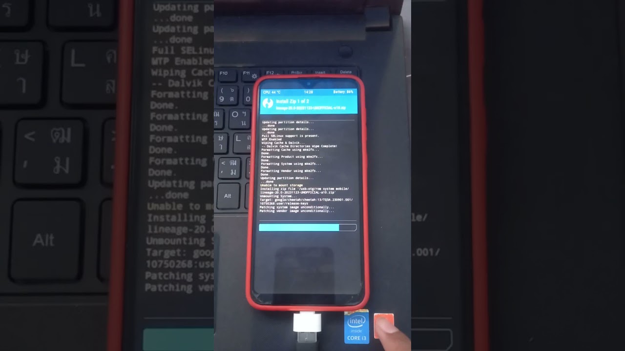 Install Lineage OS 20 Android 13 on Samsung Galaxy A10