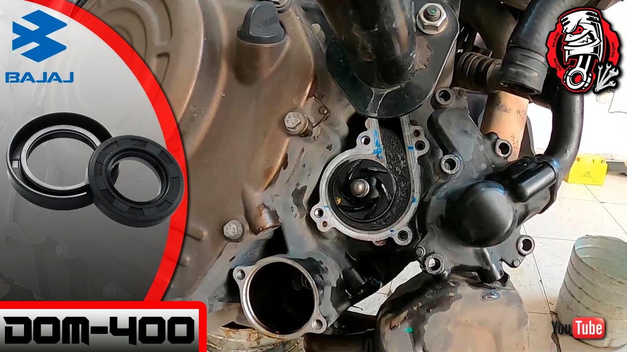 925 | BAJAJ DOMINAR-400 CAMBIO RETENES BOMBA AGUA PARTE #1