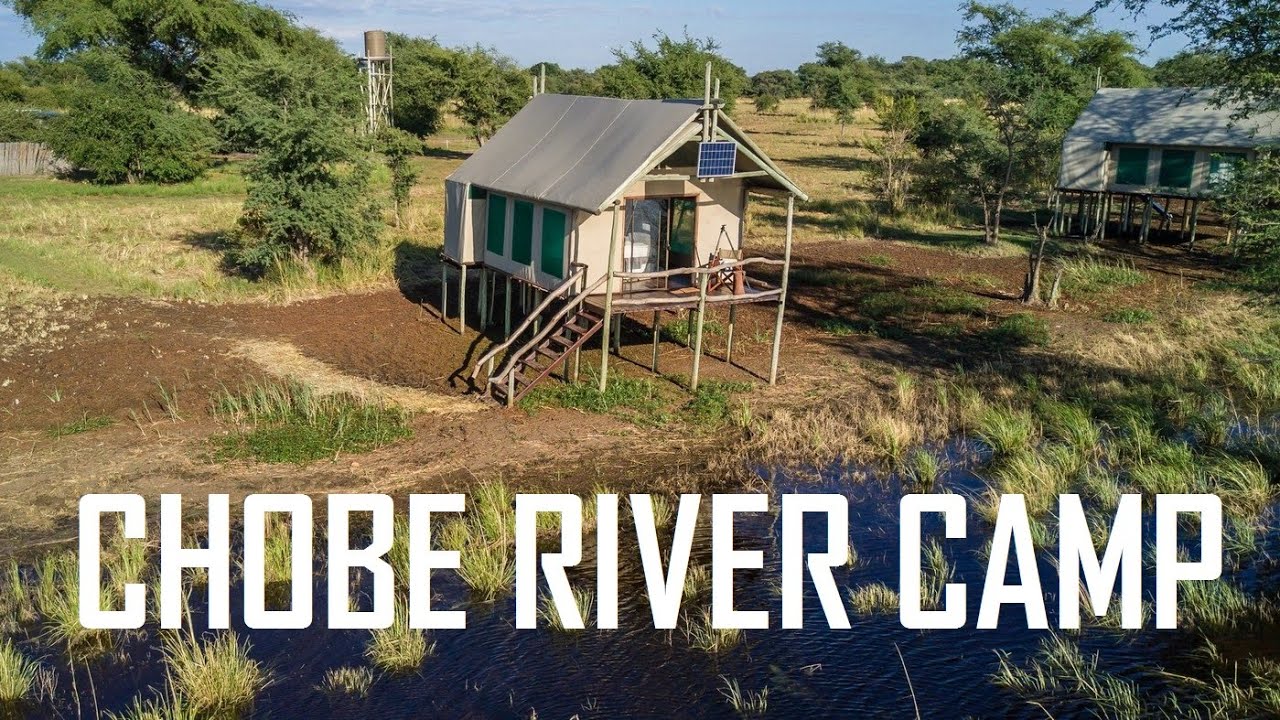 Chobe River Camp in eastern Caprivi strip in Namibia, southern Africa