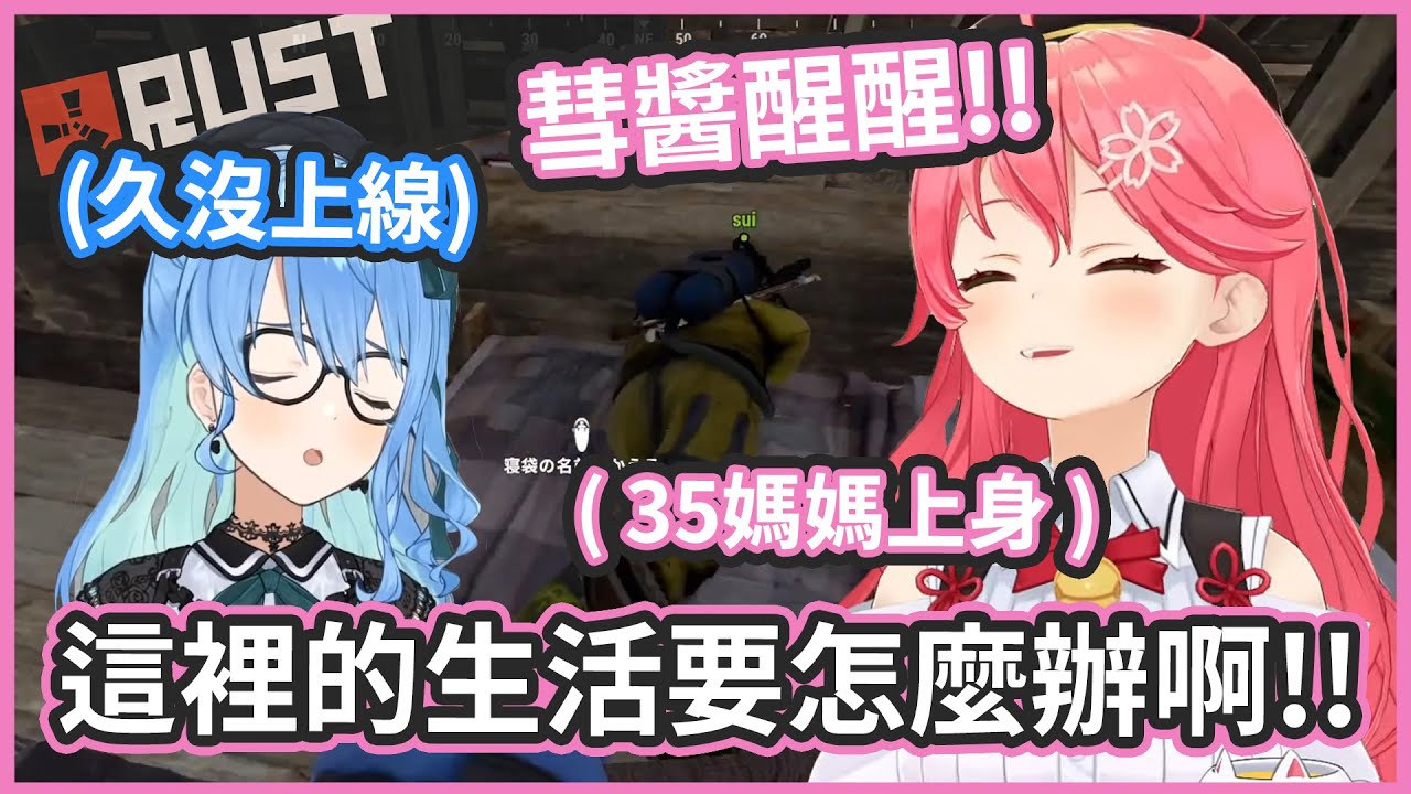 彗醬忙到好幾天沒上線 ! 趁彗醬不在線上35扮演媽媽與35P上演朋友戲碼 !【さくらみこ/星街すいせい】