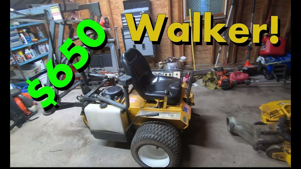 Walker MTGHS Mower Repairs and Maintenance 10,000 Hours!!!