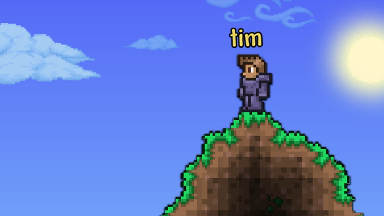 Terraria, but we're VERY stupid...