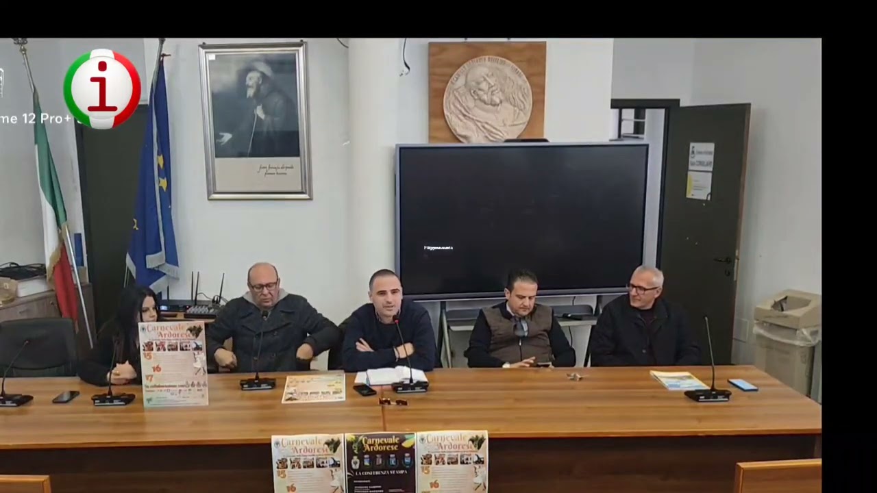 Conferenza stampa di presentazione del 
