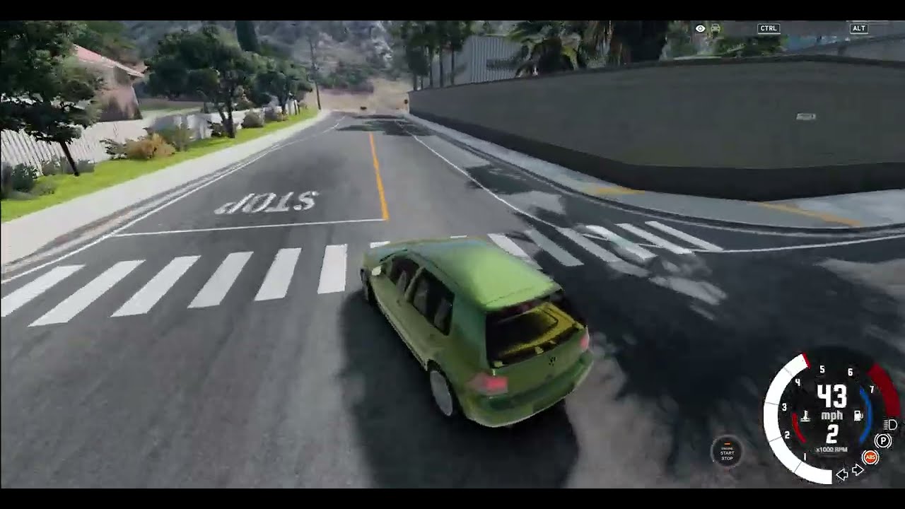 BeamNG.drive VW Golf, USA