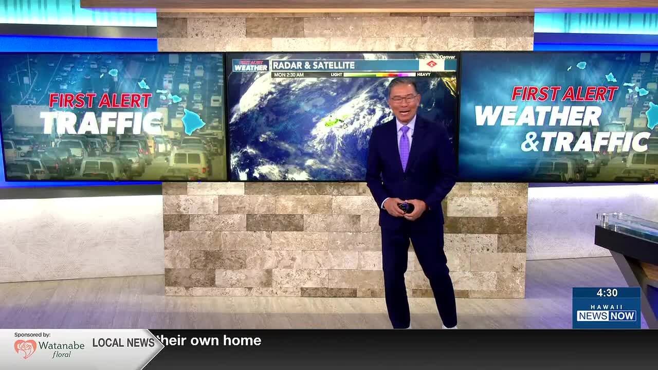 Guy Hagi's HNN Sunrise surf and weather report for March 2, 2026