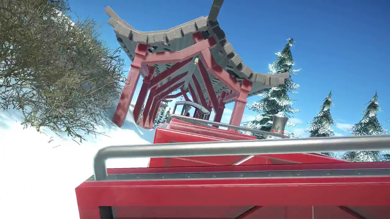 PLANET COASTER -- Asian Alpine COASTER -- POV