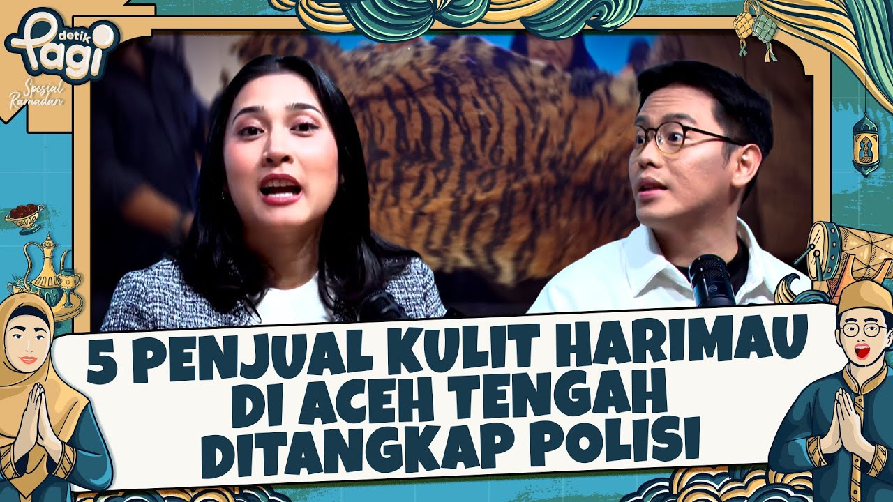 5 Penjual Kulit Harimau di Aceh Tengah Ditangkap Polisi