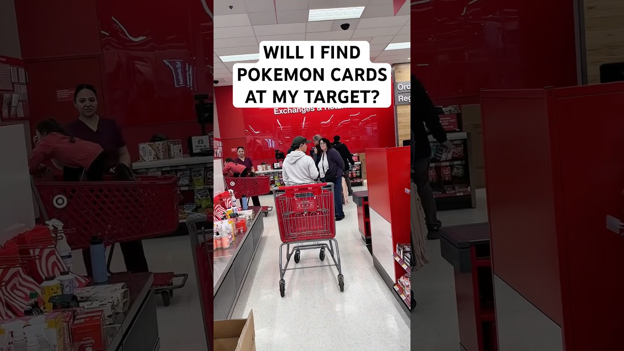 Найду ли я карточки покемонов в Target? 🤔 - День 85
