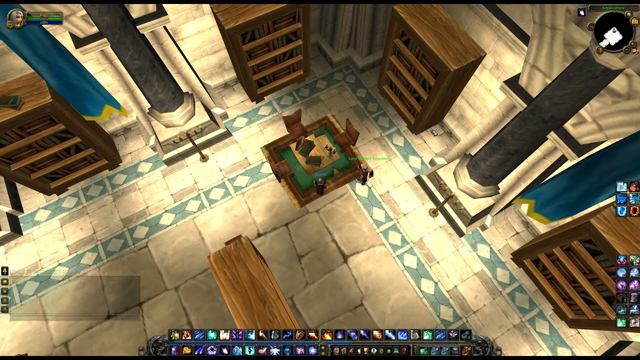 Beyond the Dark Portal Location @ Stormwind, WoW Wotlk [Well Read]
