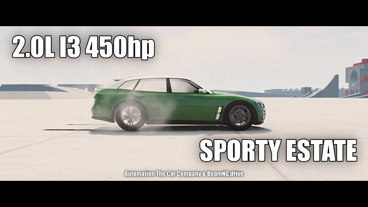 I3 MOTORLU SPORTY ESTATE! / Automation The Car Company (OB) & BeamNG.drive